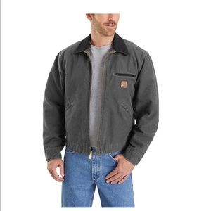 Carhartt Blanket-Lined Sandstone Detroit Jacket M
